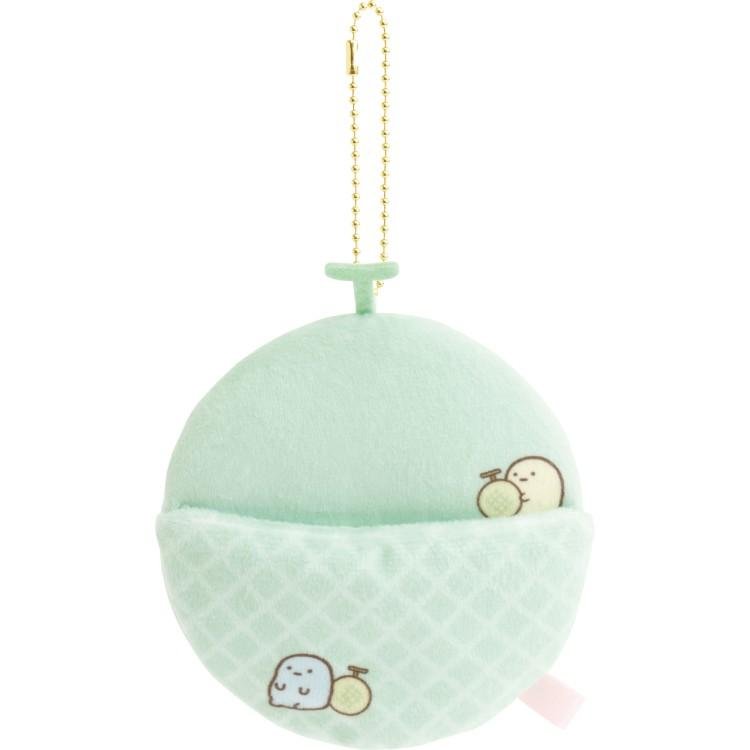 [MELON] "Sumikko Gurashi Fruits Parlor" Tenori Plush Futon Keychain - Rosey’s Kawaii Shop