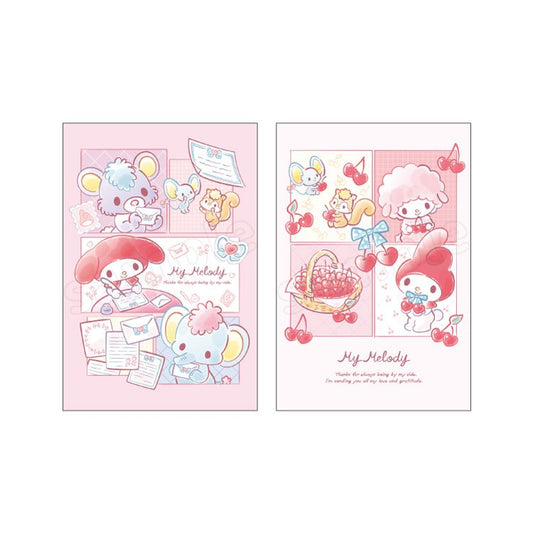[MEMORIES A] "My Melody 50th Anniversary" Postcards - Rosey’s Kawaii Shop