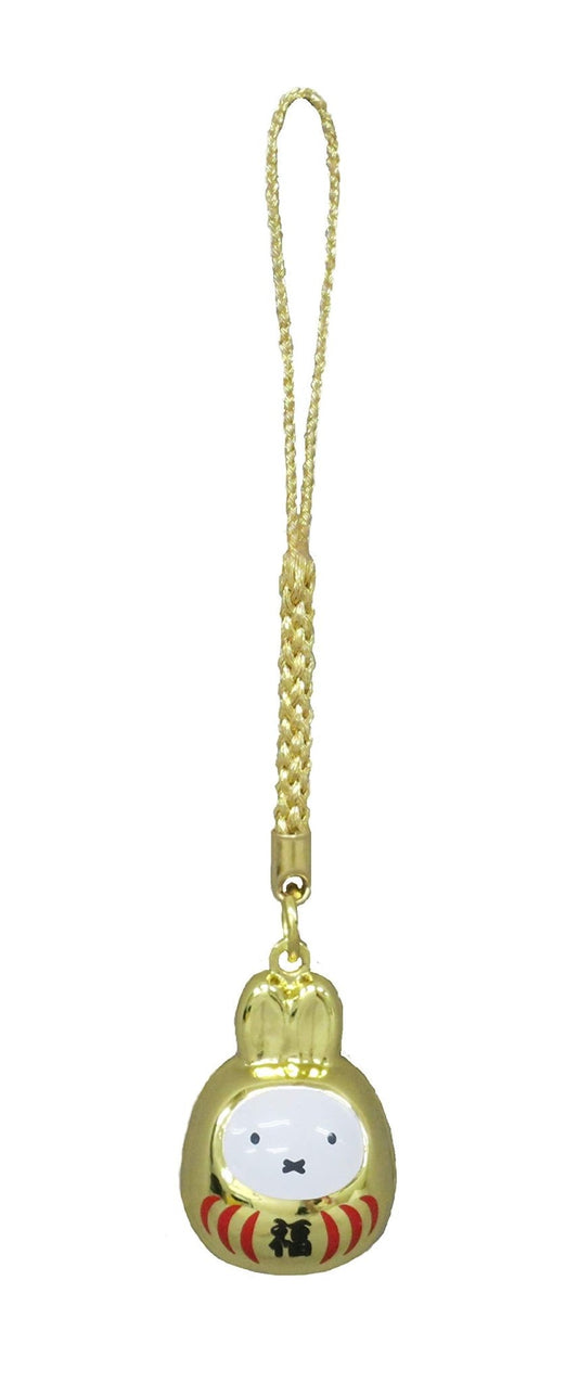 [MIFFY] "Daruma Netsuke Gold Bell" Keychain - Rosey’s Kawaii Shop