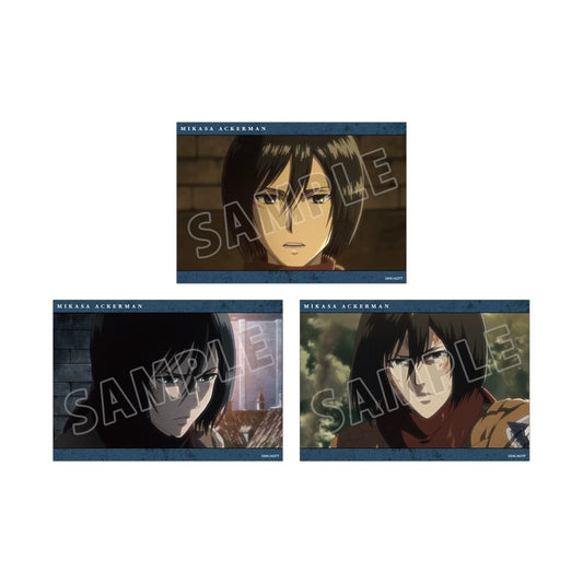 [MIKASA] "Attack on Titan Scenes" Bromide Photo Set - Rosey’s Kawaii Shop