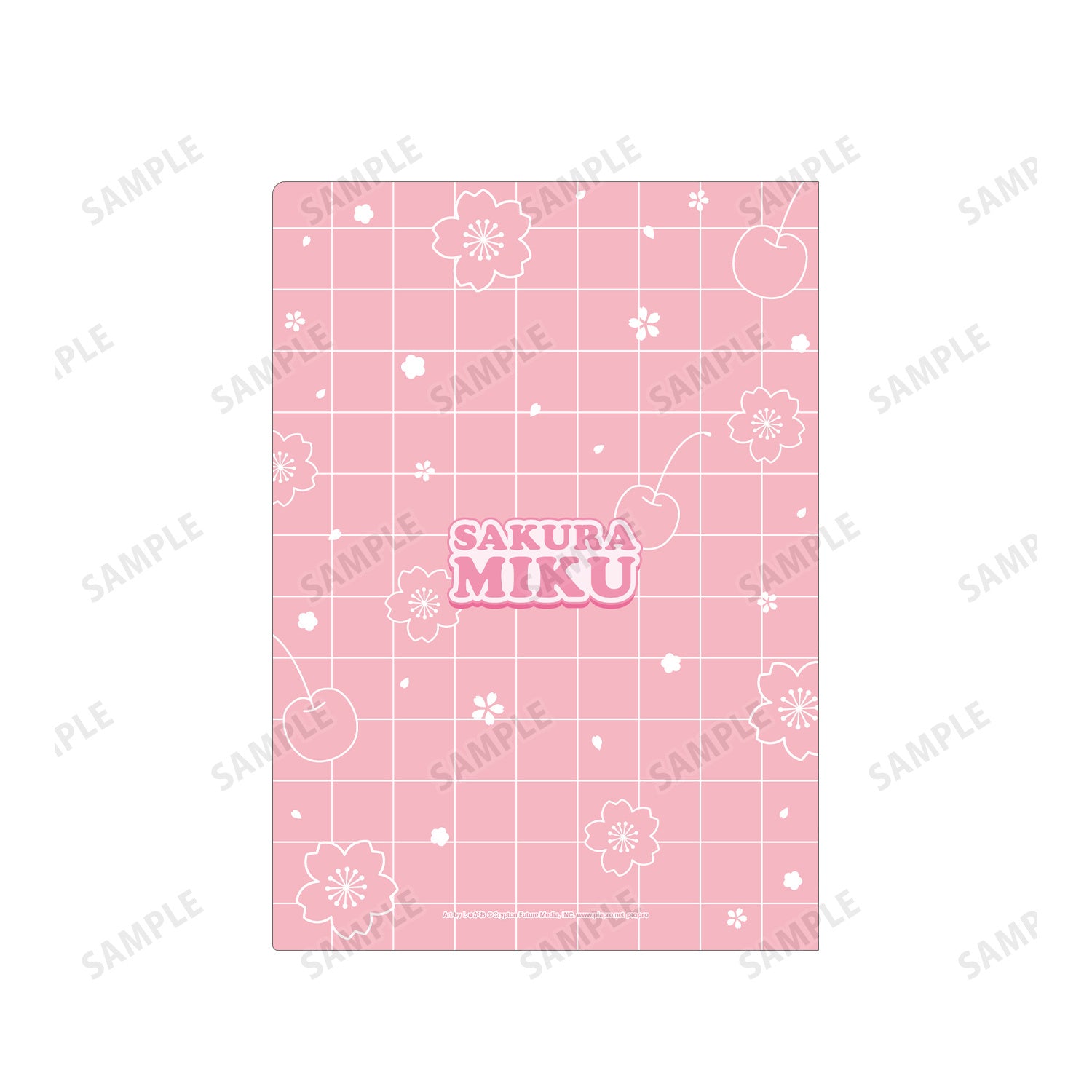 [MIKU] "Sakura Miku Cherry Blossom Pary" A4 File Folder - Rosey’s Kawaii Shop