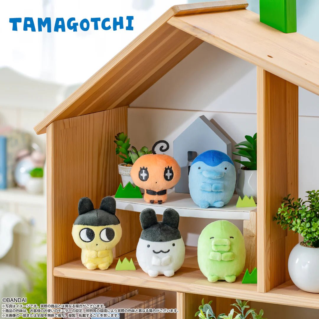 [MIMITCHI / WHITE] "Tamagotchi Purinui" Mini Plush - Rosey’s Kawaii Shop