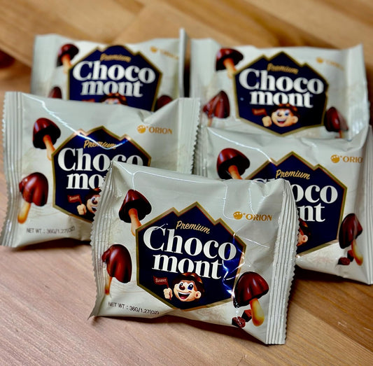 *MINI* ORION Choco Boy Chocolate Mushroom Biscuits - Rosey’s Kawaii Shop