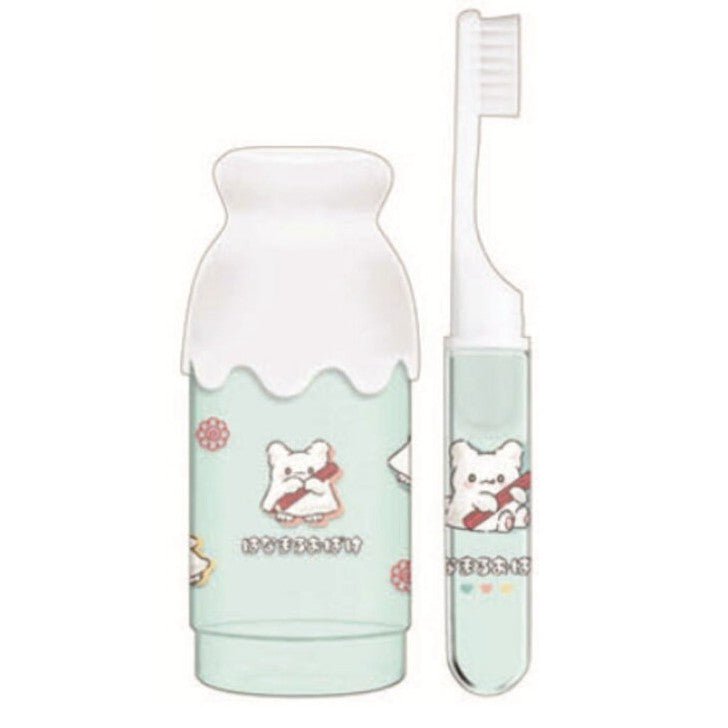 [MINT] "Hanamaruobake Milk Bottle" Toothpaste Set - Rosey’s Kawaii Shop
