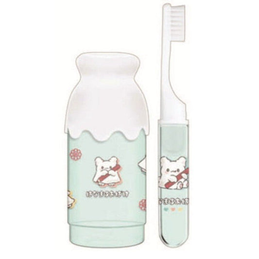 [MINT] "Hanamaruobake Milk Bottle" Toothpaste Set - Rosey’s Kawaii Shop