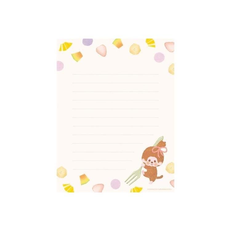 [MIX] "Monchhichi Fruit Parlor" Letter Set - Rosey’s Kawaii Shop