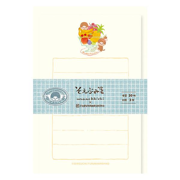 [MIX] "Monchhichi Fruit Parlor" Notepad - Rosey’s Kawaii Shop