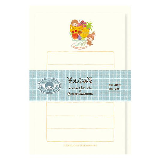 [MIX] "Monchhichi Fruit Parlor" Notepad - Rosey’s Kawaii Shop