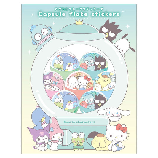 [MIXED] "Sanrio Capsule Collection" Sticker Flakes - Rosey’s Kawaii Shop
