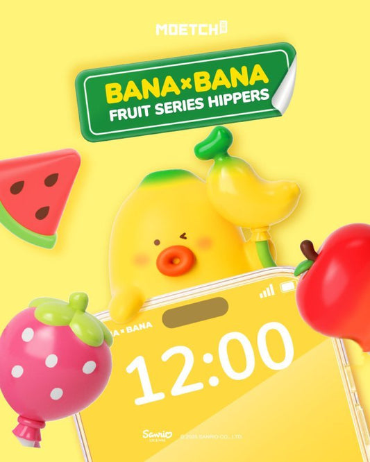 "MOETCH Bana x Bana Fruit HIPPERS" Blind Box - Rosey’s Kawaii Shop