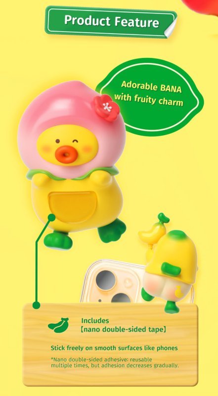 "MOETCH Bana x Bana Fruit HIPPERS" Blind Box - Rosey’s Kawaii Shop