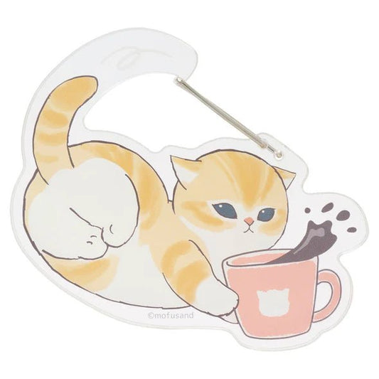 "Mofusand Work Distraction" Carabiner - Rosey’s Kawaii Shop