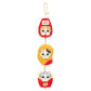"Mofusand's Diner" Plush Keychain Set - Rosey’s Kawaii Shop