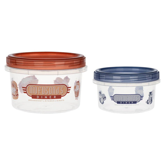 "Mofusand's Diner" Round Container Set - Rosey’s Kawaii Shop