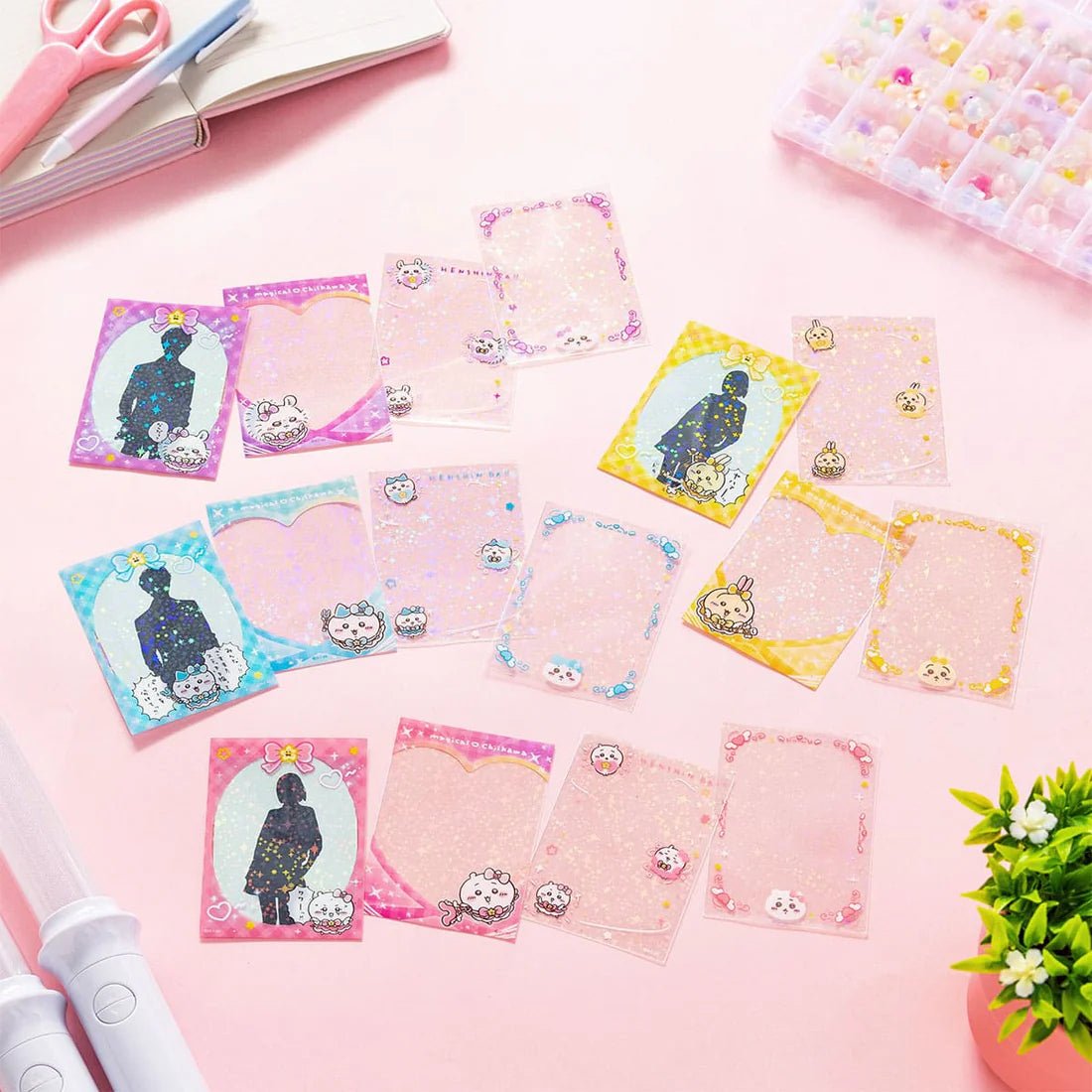 [MOMONGA] "Magical Chiikawa" Sparkling Photo Sleeve - Rosey’s Kawaii Shop