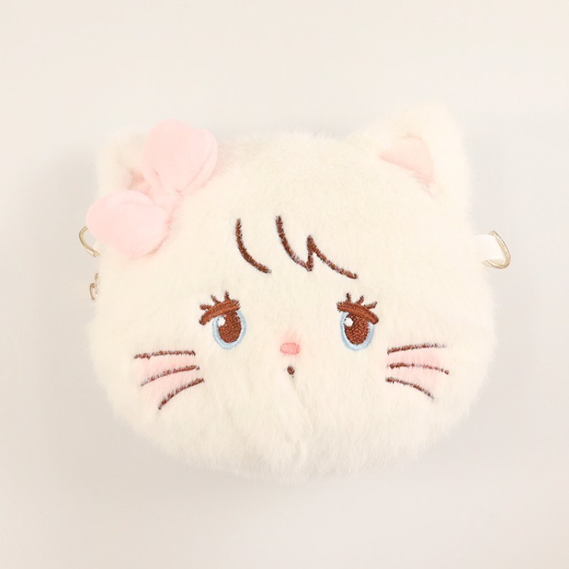 [MOUSSE] "Mikko Illustrations Fuwafuwa" Face Pouch - Rosey’s Kawaii Shop