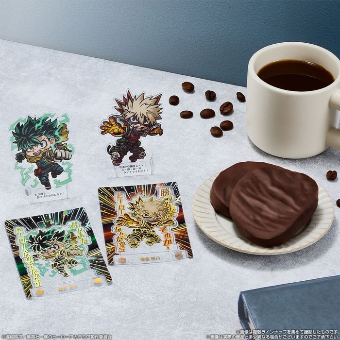 "My Hero Academia Mini Plastic Art Stand & Chocolate Snack" Blind Bag - Rosey’s Kawaii Shop
