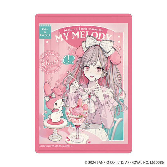 [MY MELODY] "Akakura x Sanrio" Chara Clear Case - Rosey’s Kawaii Shop
