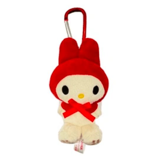 "My Melody Classic" Carabiner Plush Keychain - Rosey’s Kawaii Shop