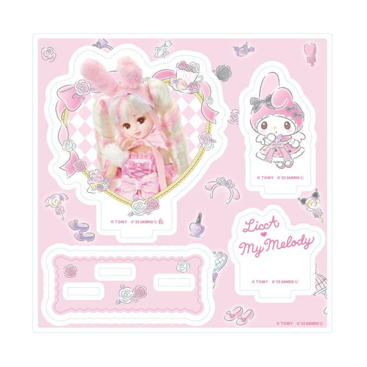 [MY MELODY / HALF BODY] "LiccA x Sanrio" Acrylic Stand - Rosey’s Kawaii Shop