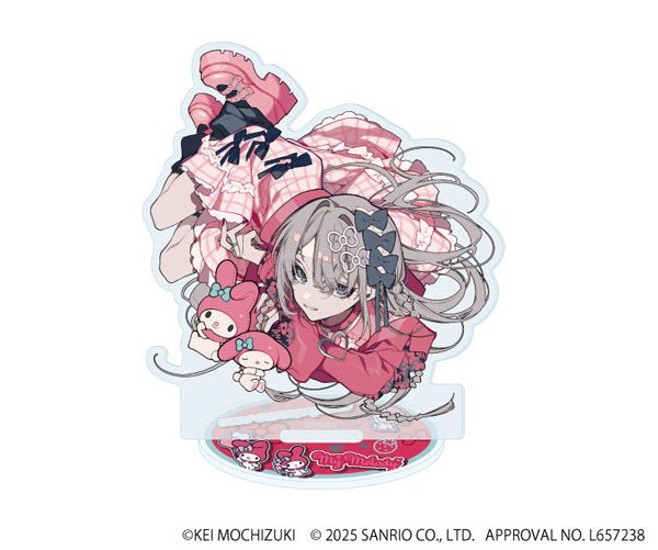[MY MELODY] "Kei Mochizuki x Sanrio" Acrylic Stand - Rosey’s Kawaii Shop