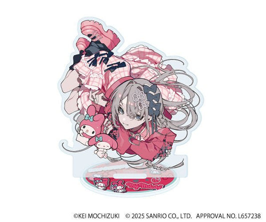 [MY MELODY] "Kei Mochizuki x Sanrio" Acrylic Stand - Rosey’s Kawaii Shop