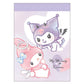 "My Melody & Kuromi Cute Battle" Small Memo Pad - Rosey’s Kawaii Shop