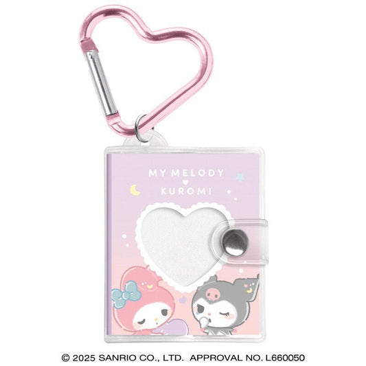 "My Melody & Kuromi" Mini Album Keychain - Rosey’s Kawaii Shop