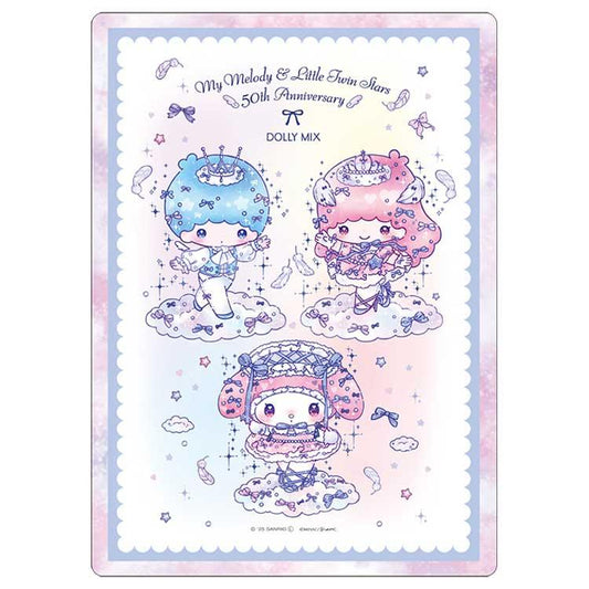 "My Melody & Little Twin Stars 50th Anniversary x DOLLY MIX" Desk Pad - Rosey’s Kawaii Shop