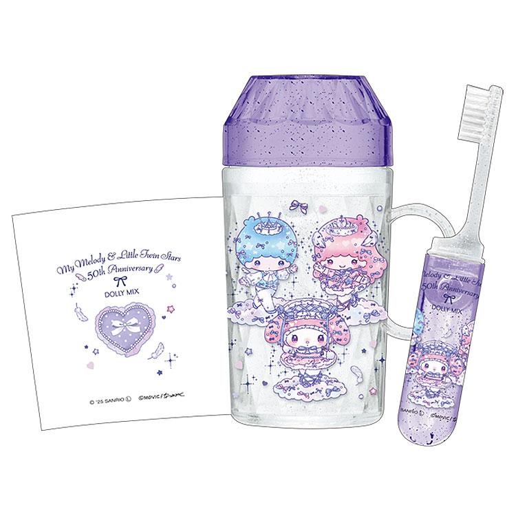 "My Melody & Little Twin Stars 50th Anniversary x DOLLY MIX" Toothpaste Set - Rosey’s Kawaii Shop