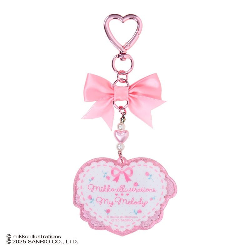 [MY MELODY] "Mikko Illustrations x Sanrio" Acrylic Keychain - Rosey’s Kawaii Shop