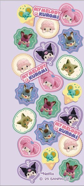 [MY MELODY / MIX] "My Melody & Kuromi Netflix Series" Ballpoint Pen - Rosey’s Kawaii Shop