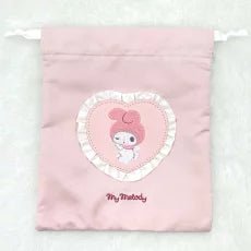 [MY MELODY] "My Melody & Kuromi Angel" Drawstring Bag - Rosey’s Kawaii Shop