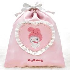 [MY MELODY] "My Melody & Kuromi Angel" Drawstring Bag - Rosey’s Kawaii Shop