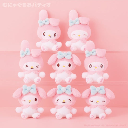 [MY MELODY] "My Melody & Kuromi Emotion Plush Keychain" Blind Box - Rosey’s Kawaii Shop