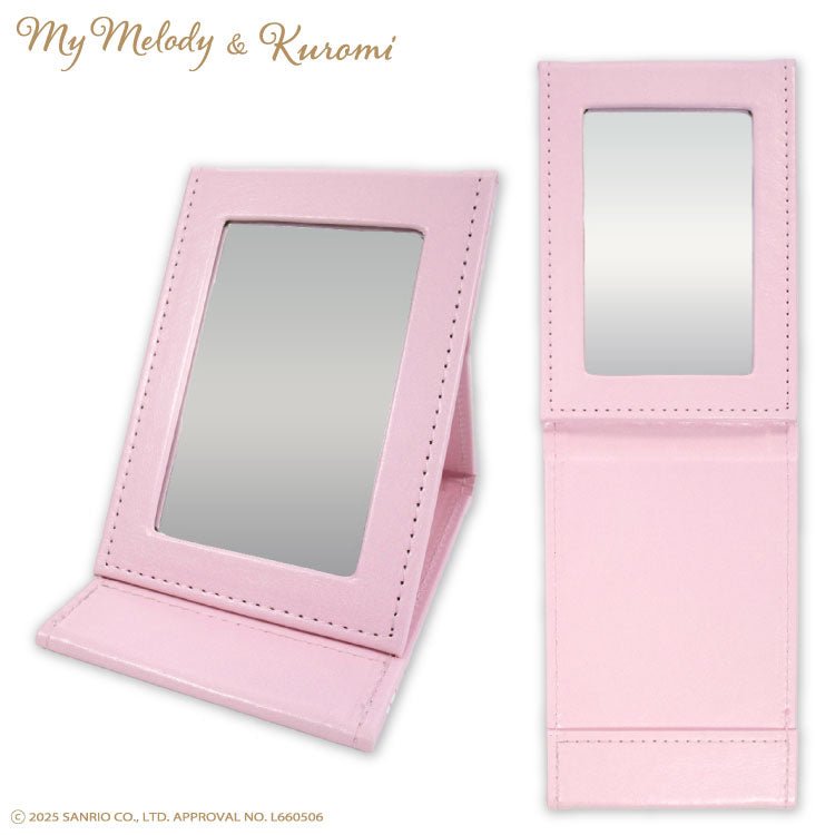 [MY MELODY] "My Melody & Kuromi Lolita" Folding Mirror - Rosey’s Kawaii Shop