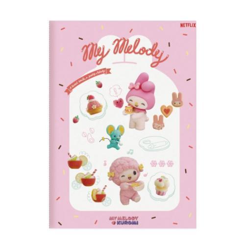 [MY MELODY] "My Melody & Kuromi Netflix Series" A5 Notebook - Rosey’s Kawaii Shop