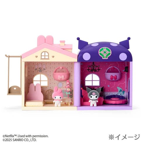 [MY MELODY] "NETFLIX My Melody & Kuromi Series" Doll House - Rosey’s Kawaii Shop