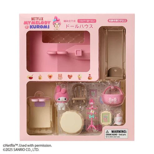 [MY MELODY] "NETFLIX My Melody & Kuromi Series" Doll House - Rosey’s Kawaii Shop