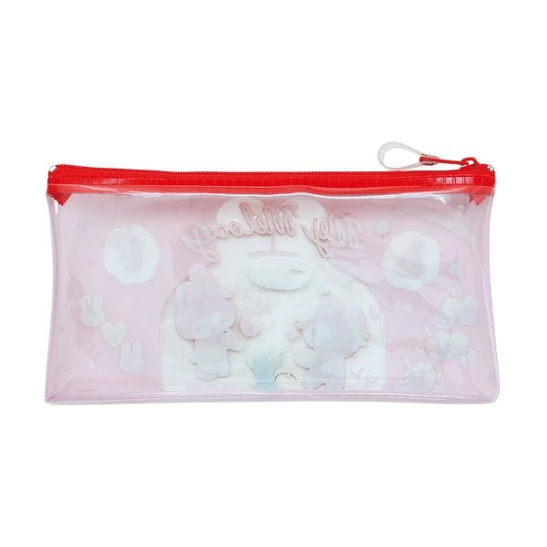 [MY MELODY / PINK] "My Melody & Kuromi Netflix Series" Clear Pen Case - Rosey’s Kawaii Shop