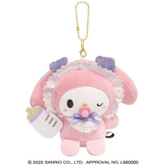 [MY MELODY] "Sanrio Baby" Plush Keychain - Rosey’s Kawaii Shop