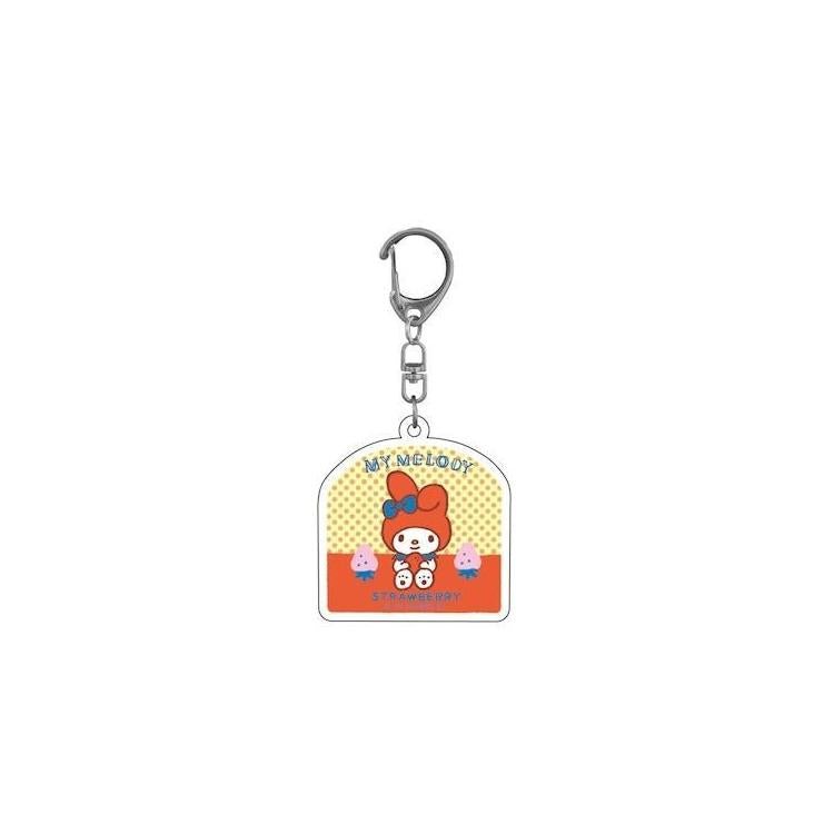 [MY MELODY] "Sanrio Characters Fruit Market" Keychain - Rosey’s Kawaii Shop