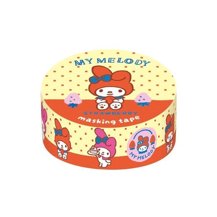 [MY MELODY] "Sanrio Characters Fruit Market" Masking Tape - Rosey’s Kawaii Shop