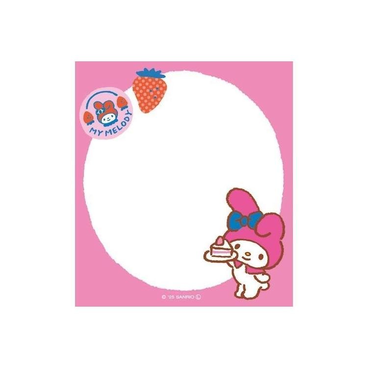 [MY MELODY] "Sanrio Characters Fruit Market" Memo Pad - Rosey’s Kawaii Shop