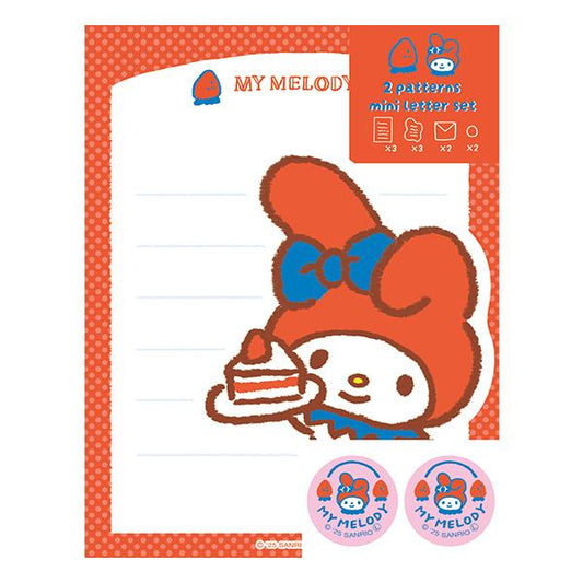 [MY MELODY] "Sanrio Characters Fruit Market" Mini Letter Set - Rosey’s Kawaii Shop