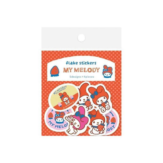 [MY MELODY] "Sanrio Characters Fruit Market" Sticker Flakes - Rosey’s Kawaii Shop
