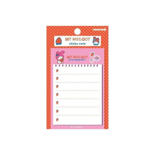 [MY MELODY] "Sanrio Characters Fruit Market" Sticky Notes - Rosey’s Kawaii Shop