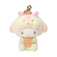 [MY MELODY] "Sanrio Fluffy Squirrel" Fluffy Tail & Flocked Keychain - Rosey’s Kawaii Shop
