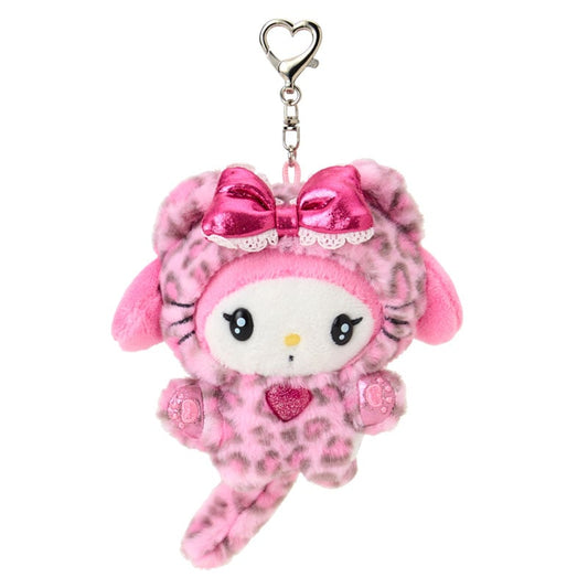[MY MELODY] "Sanrio Gal Cat Design Series" Plush Keychain - Rosey’s Kawaii Shop
