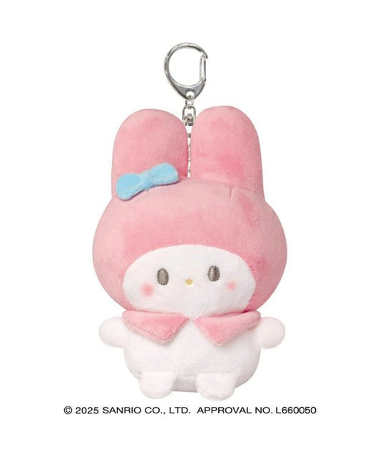 [MY MELODY] "Sanrio Marumocchi" Plush Keychain - Rosey’s Kawaii Shop